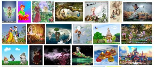 Collage van sprookjes Je bedrijfsverhaal verpakt in een sprookje?