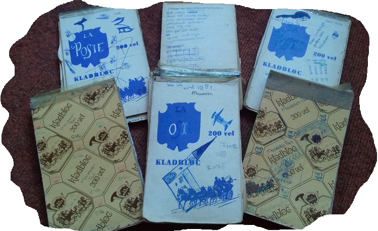 Kladblokken van Maureen